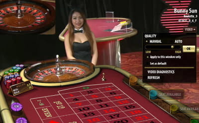 Microgaming roulette (Playboy)